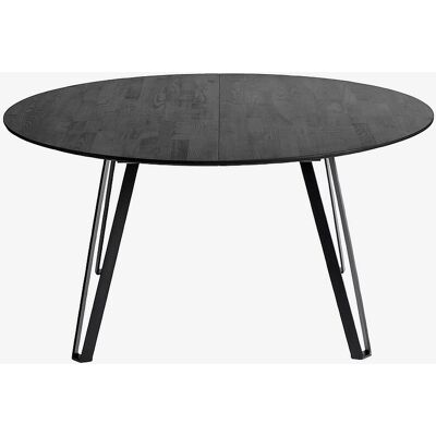 Muubs Space Sorte Rund Spisebord - 150cm - Til 8 Personer Muubs Space Sorte Rund Spisebord - 150cm - Til 8 Personer