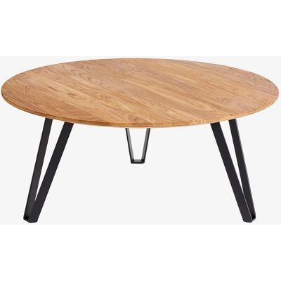 Muubs Space 90 cm Beige Sofabord - Industriell og moderne design Muubs Space 90 cm Beige Sofabord - Industriell og moderne design