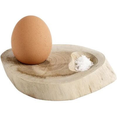 Muubs Naturlige Eggeskåler - Egg, Salt & Skallholder - Eggskålsett Muubs Naturlige Eggeskåler - Egg, Salt & Skallholder - Eggskålsett