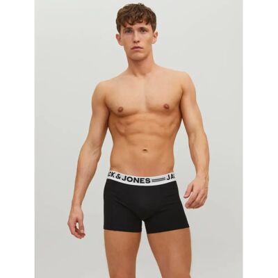 Set di 3 slip Jack & Jones SENSE - Nero - Biancheria Set di 3 slip Jack & Jones SENSE - Nero - Biancheria