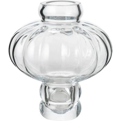 Louise Roe Copenhagen Ballong Vase - 20cm Klar Louise Roe Copenhagen Ballong Vase - 20cm Klar