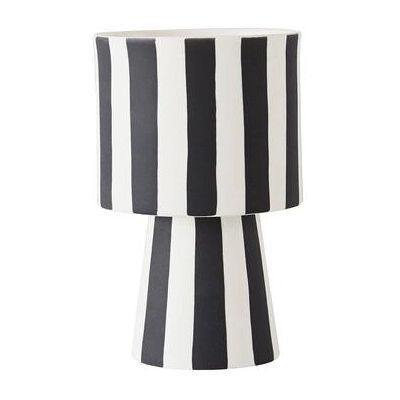 OYOY Toppu håndlaget keramikkvase - Stripeskandinavisk stil OYOY Toppu håndlaget keramikkvase - Stripeskandinavisk stil