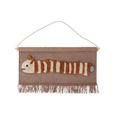 OYOY M107047 Wandkunst - Leo Larve - Dunkel Puder - Einheitsgröße - Kinderrzimmer Dekor OYOY M107047 Wandkunst - Leo Larve - Dunkel Puder - Einheitsgröße - Kinderrzimmer Dekor