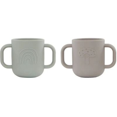 OYOY - M107083 - Mint - 2pc Cup OYOY - M107083 - Mint - 2pc Cup