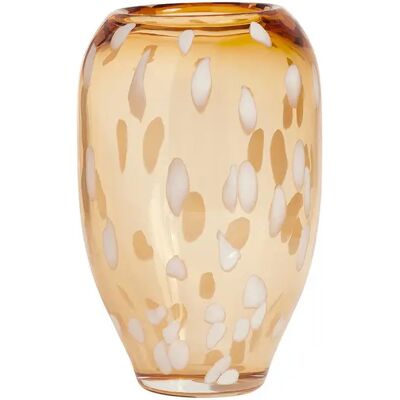 OYOY Jali vase - Transparent beige glass vase - Vase OYOY Jali vase - Transparent beige glass vase - Vase