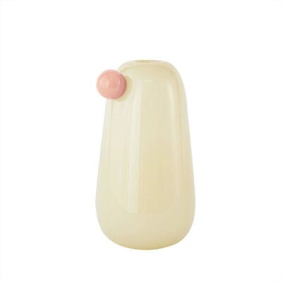 OYOY LIVING - Inka - Vanille - Ø20 x H34 cm - Vase OYOY LIVING - Inka - Vanille - Ø20 x H34 cm - Vase