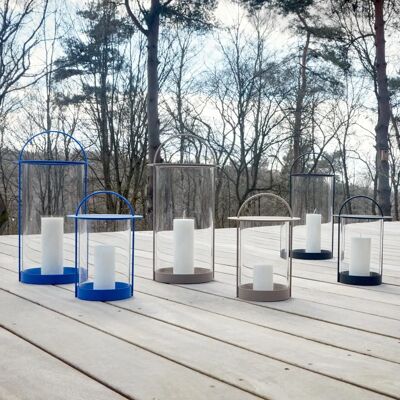 OYOY Living Design Maki-Laterne Blau groß - Laterne OYOY Living Design Maki-Laterne Blau groß - Laterne
