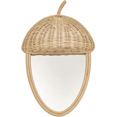 OYOY M107278 Natürlicher Rattanspiegel OYOY M107278 Natürlicher Rattanspiegel