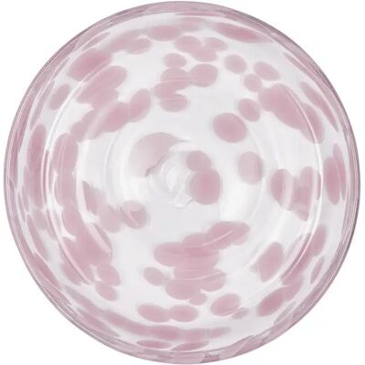 OYOY Jali liten tallerken i glass rosa - Spiseplate OYOY Jali liten tallerken i glass rosa - Spiseplate