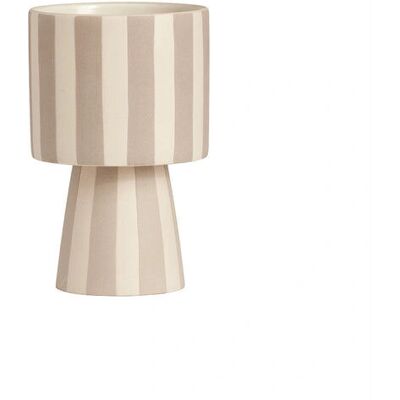 OYOY Toppu Vase - Beige - Céramique - Style Nordique - Publicité OYOY Toppu Vase - Beige - Céramique - Style Nordique - Publicité