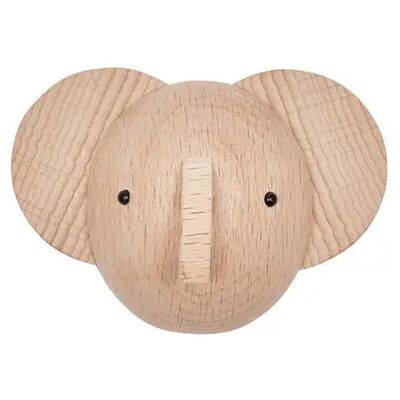 OYOY Mini Elefant Krok Natur - Oppbevaringskrok for Hjem OYOY Mini Elefant Krok Natur - Oppbevaringskrok for Hjem