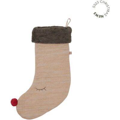 OYOY M107360 Beige Rudolf Baumwolle - Stocking ornament OYOY M107360 Beige Rudolf Baumwolle - Stocking ornament