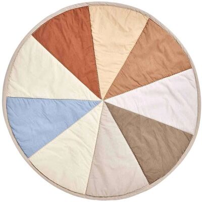 OYOY Moni Steppdecke - Quilted - Ø 100 cm - Mehrfarbig OYOY Moni Steppdecke - Quilted - Ø 100 cm - Mehrfarbig
