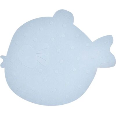 OYOY Little Finn Rutschfeste Badmatte - Blau - Badmatte OYOY Little Finn Rutschfeste Badmatte - Blau - Badmatte