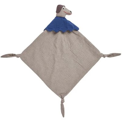 OYOY Hund Hunsi - Ekologisk Bomull - 28x28cm - Baby Sängdyna OYOY Hund Hunsi - Ekologisk Bomull - 28x28cm - Baby Sängdyna