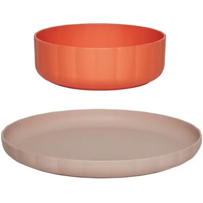 OYOY M107567 Brun, Orange - Tallriksset OYOY M107567 Brun, Orange - Tallriksset