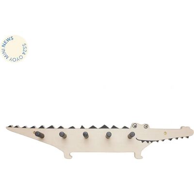 OYOY M107575 Wandgarderobe - Natur - 5 Haken OYOY M107575 Wandgarderobe - Natur - 5 Haken