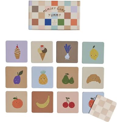OYOY M107591 Kolorowe Memory - Yummy Gra Planszowa OYOY M107591 Kolorowe Memory - Yummy Gra Planszowa