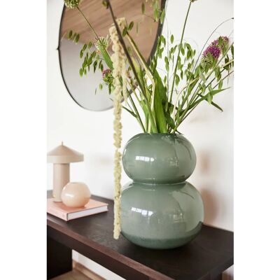 OYOY Lasi Vase Groß - Jade - 30 cm OYOY Lasi Vase Groß - Jade - 30 cm