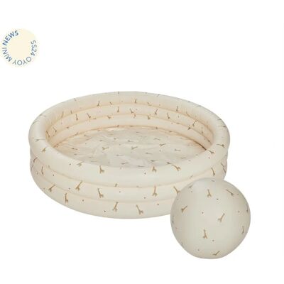 OYOY M107605 Kinderbecken - Aufblasbares Becken - Gelb OYOY M107605 Kinderbecken - Aufblasbares Becken - Gelb