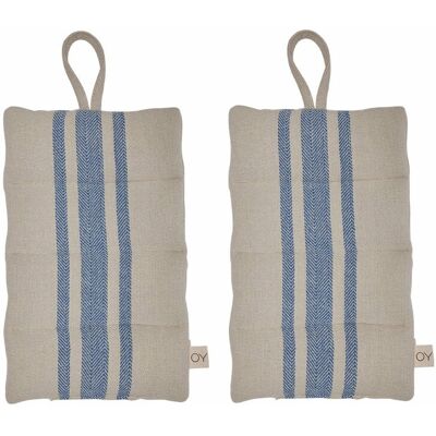 OYOY - Linu - Blå - Naturligt bomuld - Potholder OYOY - Linu - Blå - Naturligt bomuld - Potholder