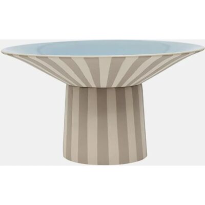 OYOY L301538 Serveringsfat - Runde stentøy beige, blå OYOY L301538 Serveringsfat - Runde stentøy beige, blå