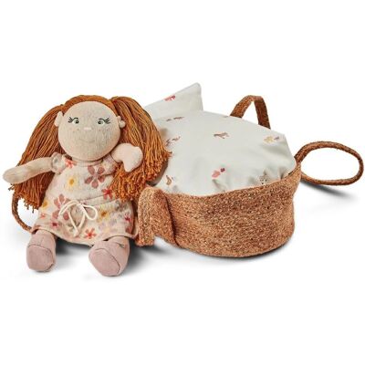 Bambola Rose Smallstuff – 30cm, Cotone, Morbida Bambola Rose Smallstuff – 30cm, Cotone, Morbida