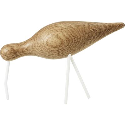Figurina decorativa Shorebird di Normann Copenhagen - Legno - Beige Figurina decorativa Shorebird di Normann Copenhagen - Legno - Beige