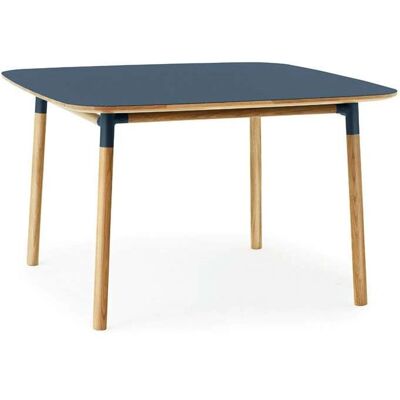 Normann Copenhagen Holzblauer Eiche Quadratischer Esstisch - Esstisch Normann Copenhagen Holzblauer Eiche Quadratischer Esstisch - Esstisch