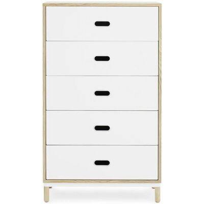 Normann Copenhagen Kabino Weiß Sideboard mit 5 Schubladen Normann Copenhagen Kabino Weiß Sideboard mit 5 Schubladen