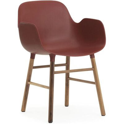 Normann Copenhagen Modèle Fauteuil avec Accoudoirs en Noyer - Élégant & Confortable - Publicité Normann Copenhagen Modèle Fauteuil avec Accoudoirs en Noyer - Élégant & Confortable - Publicité