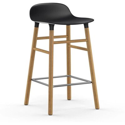 Normann Copenhagen Form - Tabouret de bar noir 65 cm en polypropylène - Publicité Normann Copenhagen Form - Tabouret de bar noir 65 cm en polypropylène - Publicité
