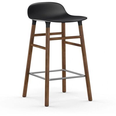 Tabouret de bar Normann Copenhagen Form - 65 cm - Noir - Conception primée - Publicité Tabouret de bar Normann Copenhagen Form - 65 cm - Noir - Conception primée - Publicité
