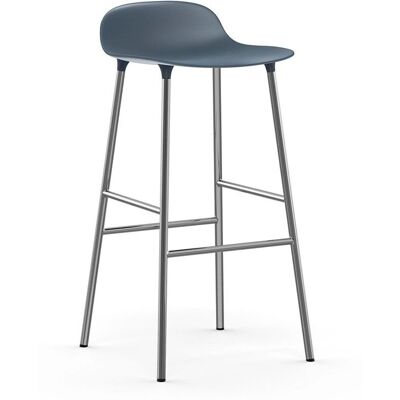 Normann Copenhagen Marke Modell - Polypropylen Blau Barhocker - 75cm - Produktart Normann Copenhagen Marke Modell - Polypropylen Blau Barhocker - 75cm - Produktart
