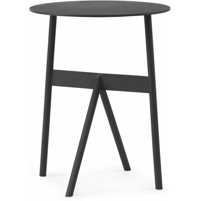 Tavolino nero Stock di Normann Copenhagen - 46cm Tavolino nero Stock di Normann Copenhagen - 46cm