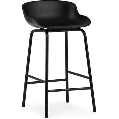 Normann Copenhagen Hyg Barstol - Polypropylen - Svart - Designer Simon Legald Normann Copenhagen Hyg Barstol - Polypropylen - Svart - Designer Simon Legald