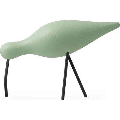 Normann Copenhagen - Modell: Shorebird - Dusty Green - Holzfigur Normann Copenhagen - Modell: Shorebird - Dusty Green - Holzfigur