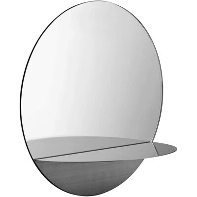 Normann Copenhagen Horizon Wandspiegel - Edelstahl rund Normann Copenhagen Horizon Wandspiegel - Edelstahl rund