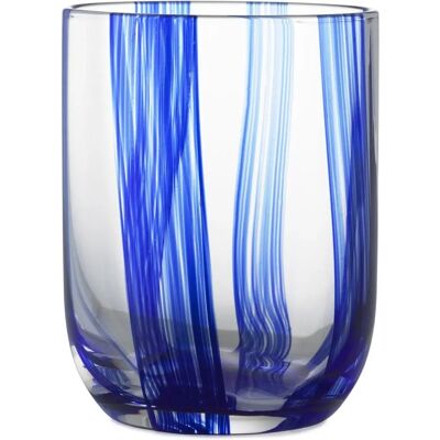 Verre à Rayures Bleues de Normann Copenhagen - Type de Verre - Publicité Verre à Rayures Bleues de Normann Copenhagen - Type de Verre - Publicité