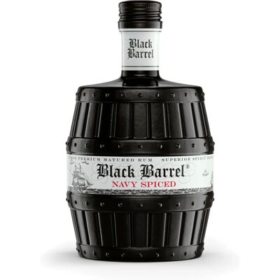 A.H. Riise Black Barrel Navy Spiced Spirit Drink - Spirituózní Nápoj A.H. Riise Black Barrel Navy Spiced Spirit Drink - Spirituózní Nápoj