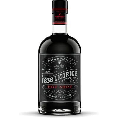 A.H. Riise Shot de Réglisse - Goût de réglisse, Base vodka, Finale épicée - Spiritueux - Publicité A.H. Riise Shot de Réglisse - Goût de réglisse, Base vodka, Finale épicée - Spiritueux - Publicité