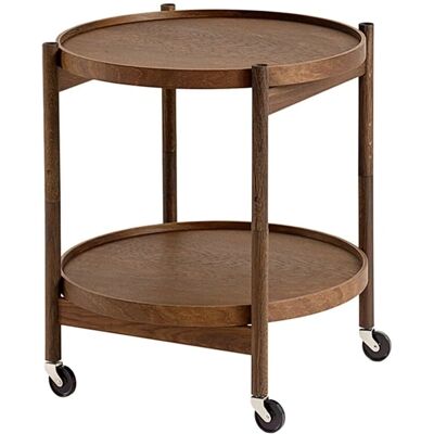 Bølling Serveringsbord 50cm Røget Eg - Dansk Design Bølling Serveringsbord 50cm Røget Eg - Dansk Design