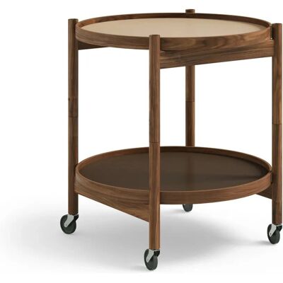 Brdr. Krüger - Bølling Bakkebord - Ø50 cm - Earth beige brown - Tray table Brdr. Krüger - Bølling Bakkebord - Ø50 cm - Earth beige brown - Tray table