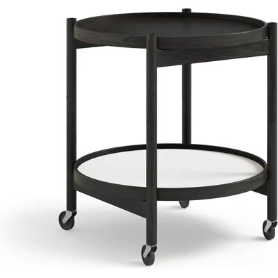 Brdr. Krüger Bølling Bakkebord - 50cm - Svart/hvit - Klassisk design Brdr. Krüger Bølling Bakkebord - 50cm - Svart/hvit - Klassisk design