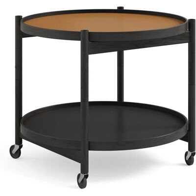 Bakkebord Bølling av Brdr. Krüger - 2 fat, Ø60cm - Svart Bakkebord Bølling av Brdr. Krüger - 2 fat, Ø60cm - Svart