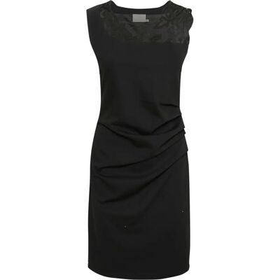 Robe sans manches KAFFE India - Prête pour la fête, Dentelle, Noir - Publicité Robe sans manches KAFFE India - Prête pour la fête, Dentelle, Noir - Publicité
