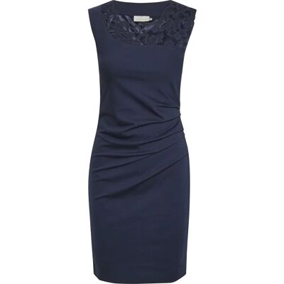 Kaffe Damen Kleider India Vivi Blau - Kleid Kaffe Damen Kleider India Vivi Blau - Kleid