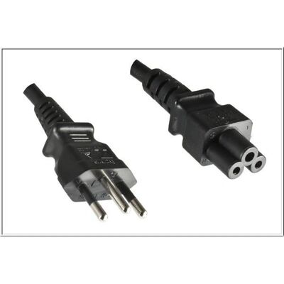 Microconnect PE010818BRAZIL Cavo di alimentazione - Nero - 1,8 m - Tipo di alimentazione: C5 Microconnect PE010818BRAZIL Cavo di alimentazione - Nero - 1,8 m - Tipo di alimentazione: C5