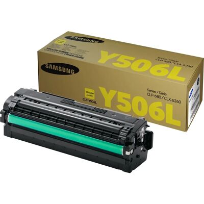 Cartouche de toner jaune Samsung - Haute capacité - Compatible avec CLP-680ND, CLX-6260 - Original Cartouche de toner jaune Samsung - Haute capacité - Compatible avec CLP-680ND, CLX-6260 - Original