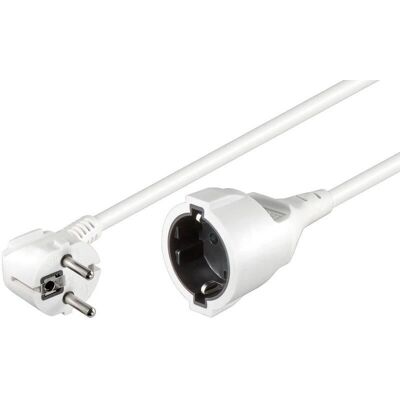 Microconnect PE140500W Forlengerkabel - 5m - 1 kontakt - Hvit Microconnect PE140500W Forlengerkabel - 5m - 1 kontakt - Hvit